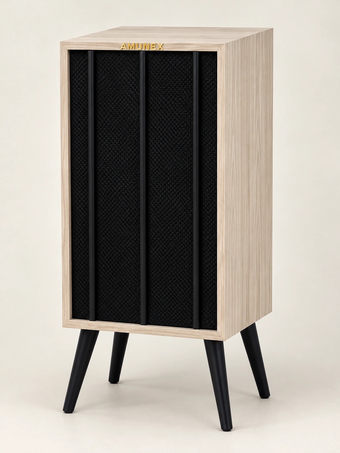 AX1 in Pearl Ash with Midnight Black grille, matte black bars and legs